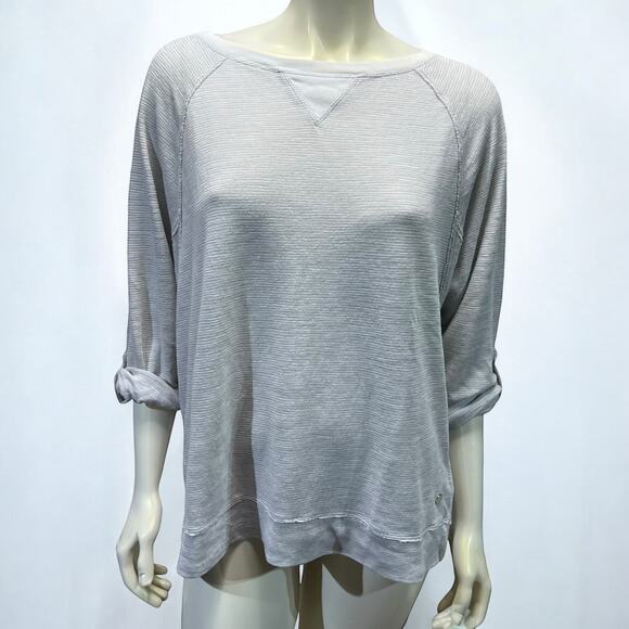 Calvin Klein Grey Knit Activewear Top - 1X - Picture 1 of 10